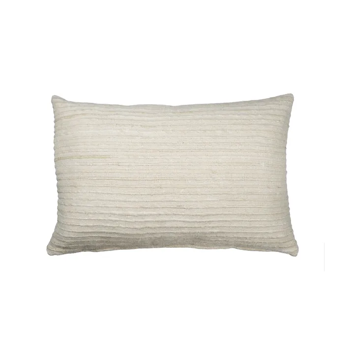 Housse de coussin Ernst à texture - Naturel, 40x60 cm - ERNST