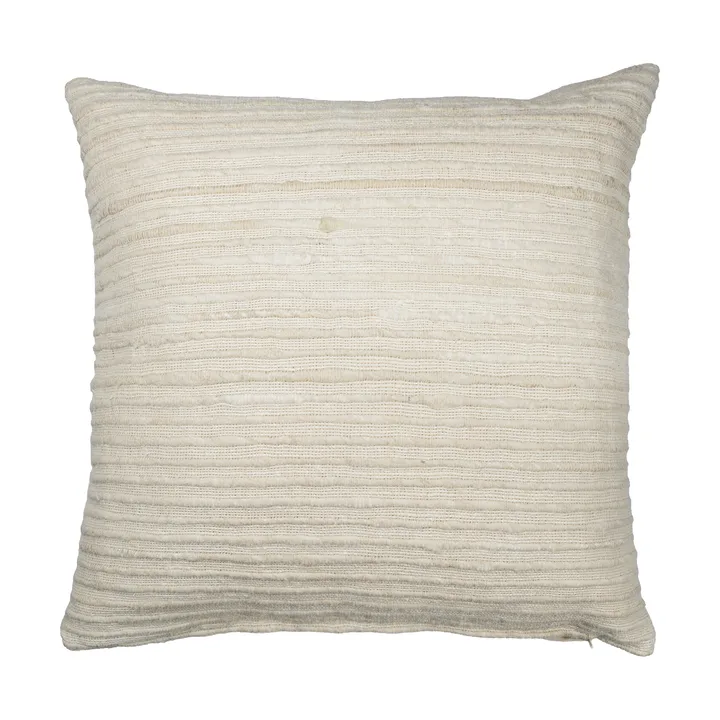 Housse de coussin Ernst à texture - Naturel, 50x50 cm - ERNST