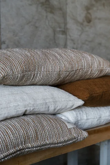 Housse de coussin Ernst - Caramel-beige, 50x50 cm - ERNST