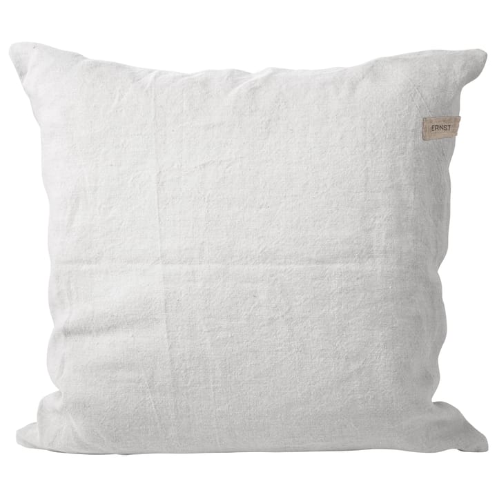 Housse de coussin Ernst en lin 48x48 cm - Blanc - ERNST