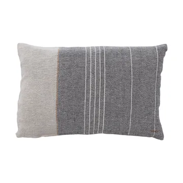 Housse de coussin Ernst en lin demi 40x60 cm - Gris-nature - ERNST