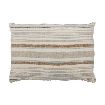 Housse de coussin Ernst en lin demi 40x60 cm - Multi-bleu clair - ERNST