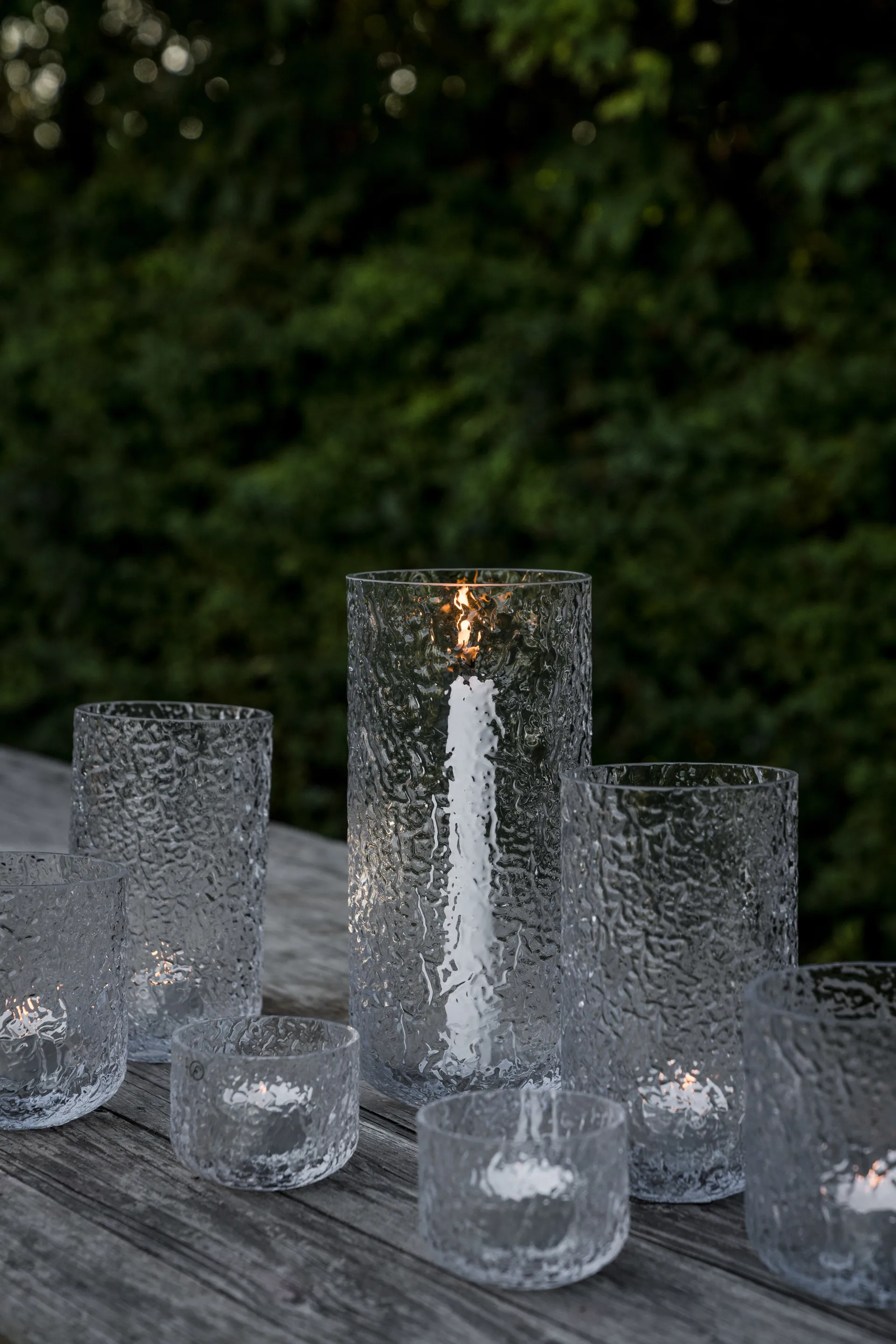 Lanterne à bougie Ernst à motif, Ø8x6 cm ERNST