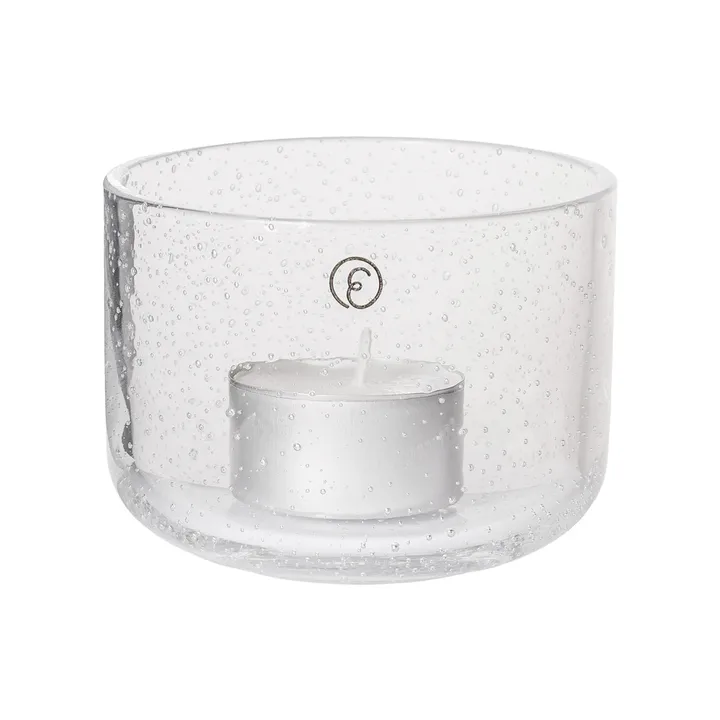 Lanterne à bougie Ernst en verre - Ø8x6 cm - ERNST