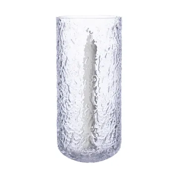 Lanterne à bougie pour bougie de type chandelier à motif - Ø11x25 cm - ERNST