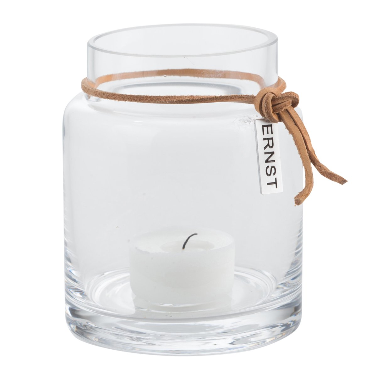 ERNST Lanterne Ernst H10 cm o 6,5 cm transparent | Design Scandinave | Photophores | Transparent