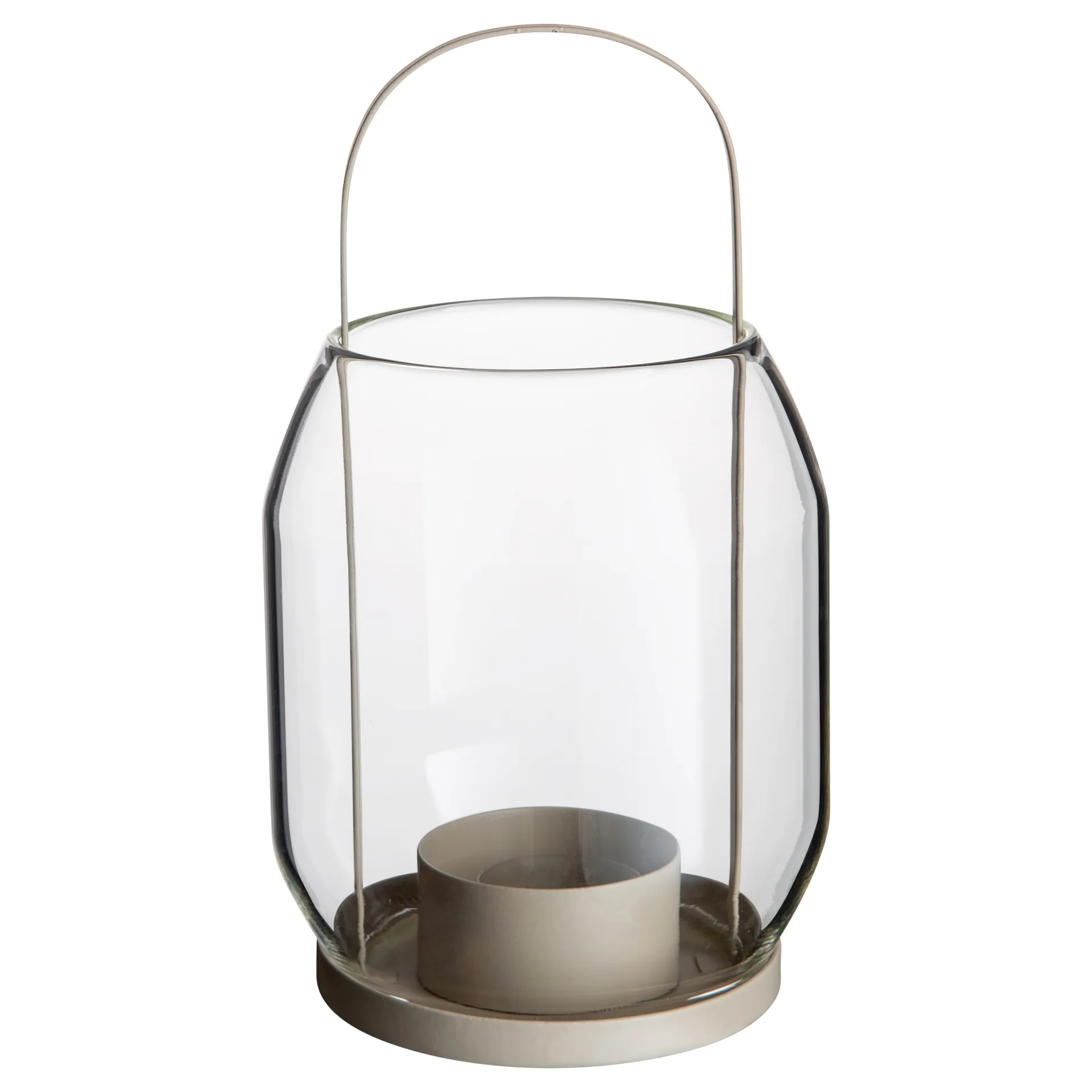 Lanterne pour bougie Ernst 22 cm, Beige ERNST