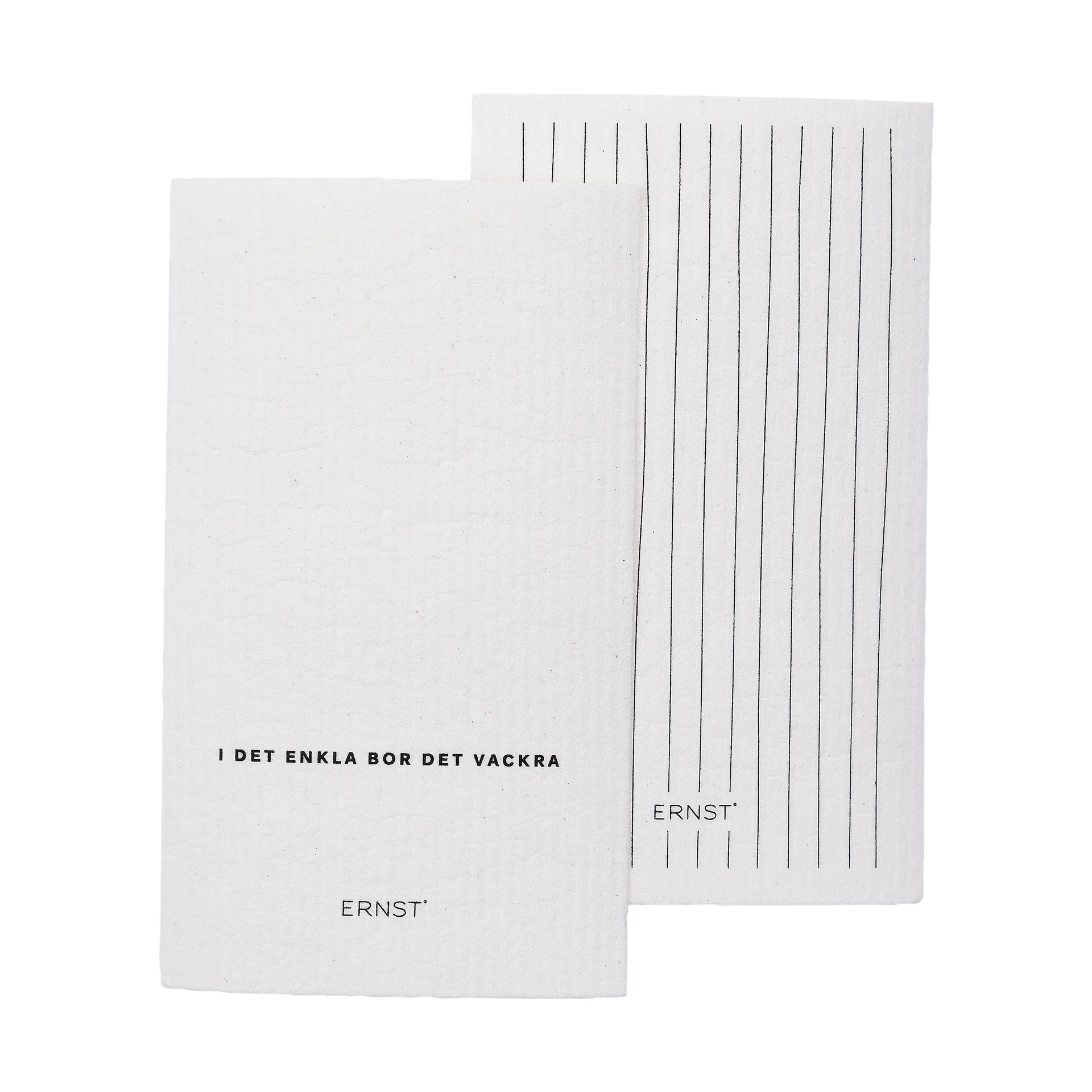 Lavette Ernst citation/lot de 2, Blanc ERNST