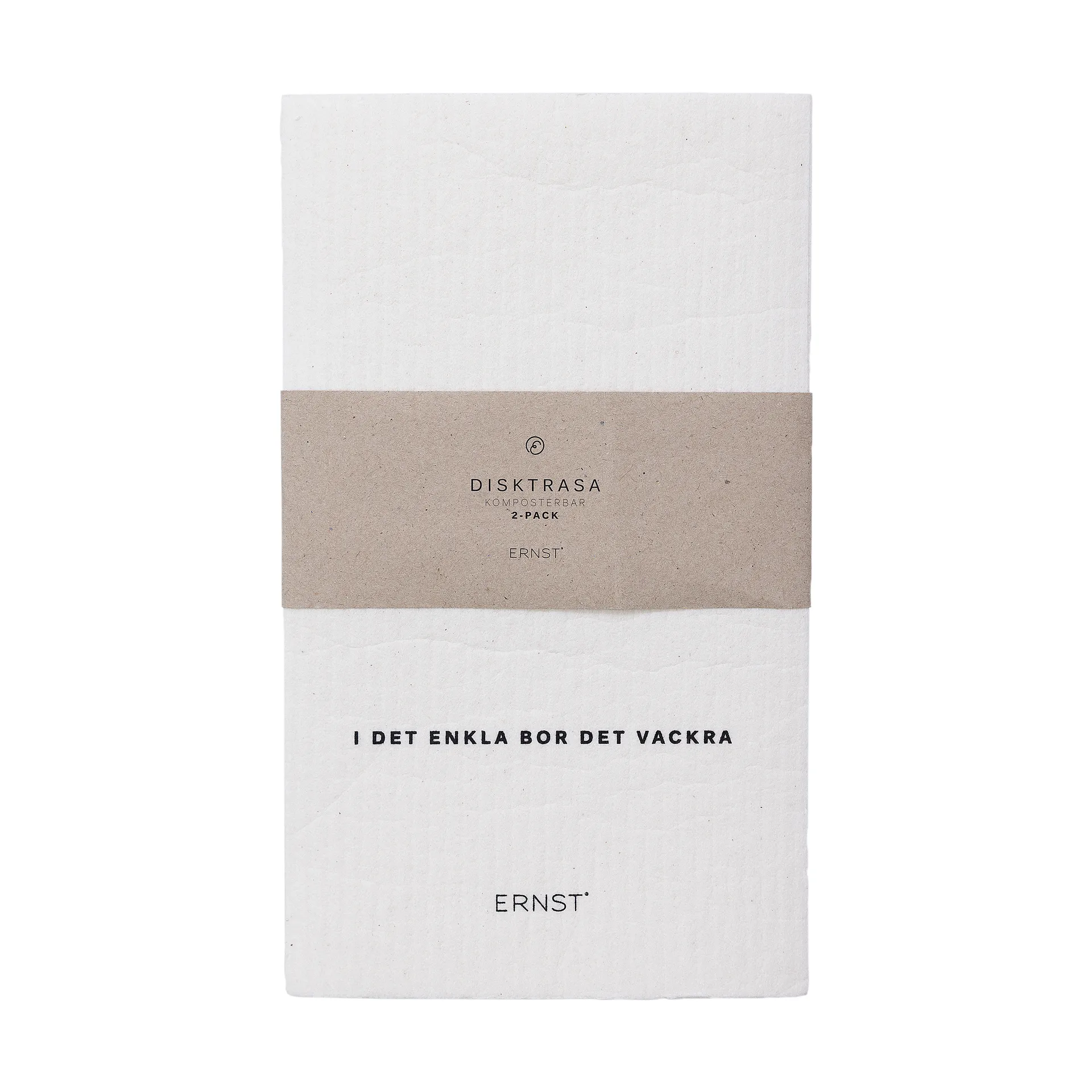 Lavette Ernst citation/lot de 2, Blanc ERNST