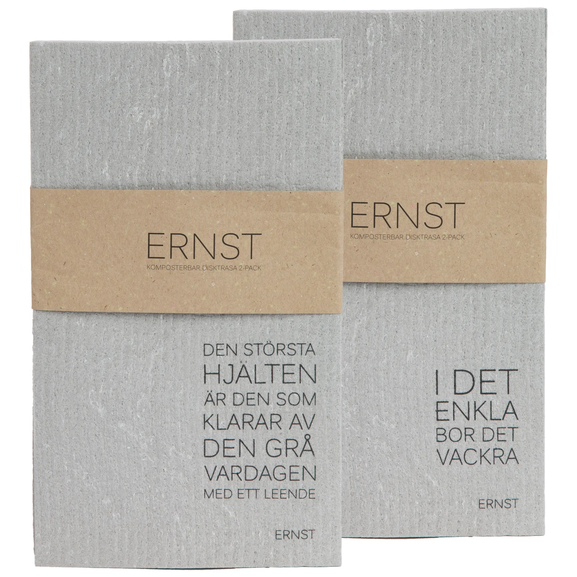 Lavette Ernst Lot de 2, Gris ERNST