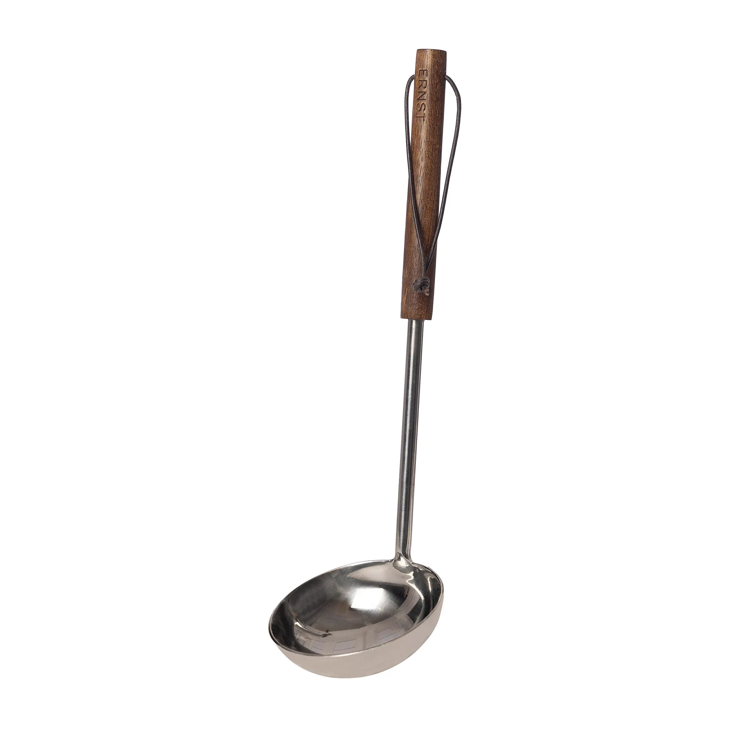 Grande Louche En Cuivre étamé Goardère – Manche Bois – Ancienne Et Jamais Servie
