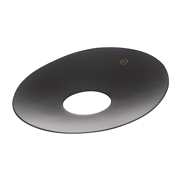 Manchette pour bougie Ernst Ø8,3 cm Lot de 2, Noir ERNST