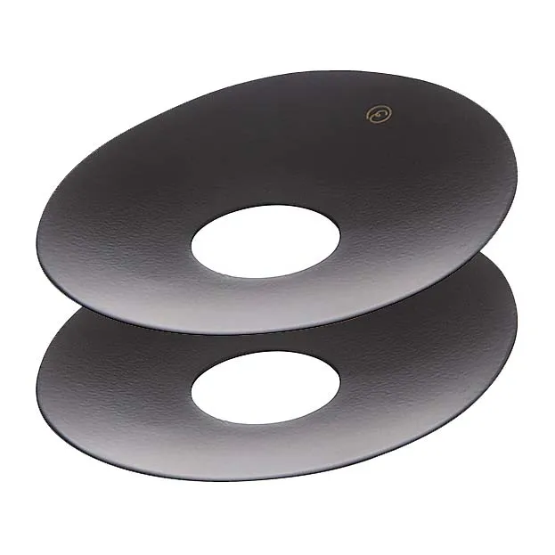 Manchette pour bougie Ernst Ø8,3 cm Lot de 2, Noir ERNST