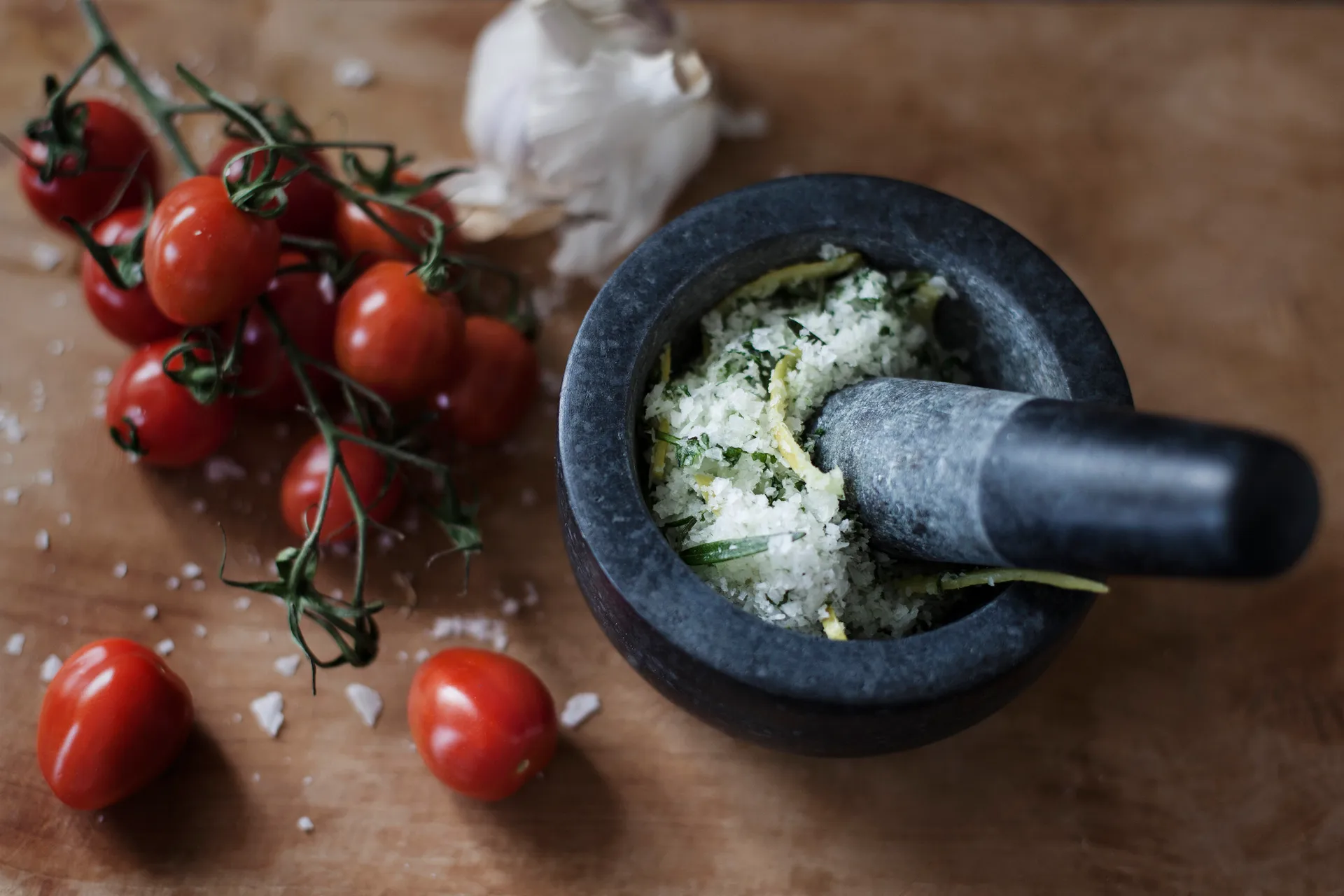 Mortier Ernst granit noir, Grand Ø14 cm ERNST