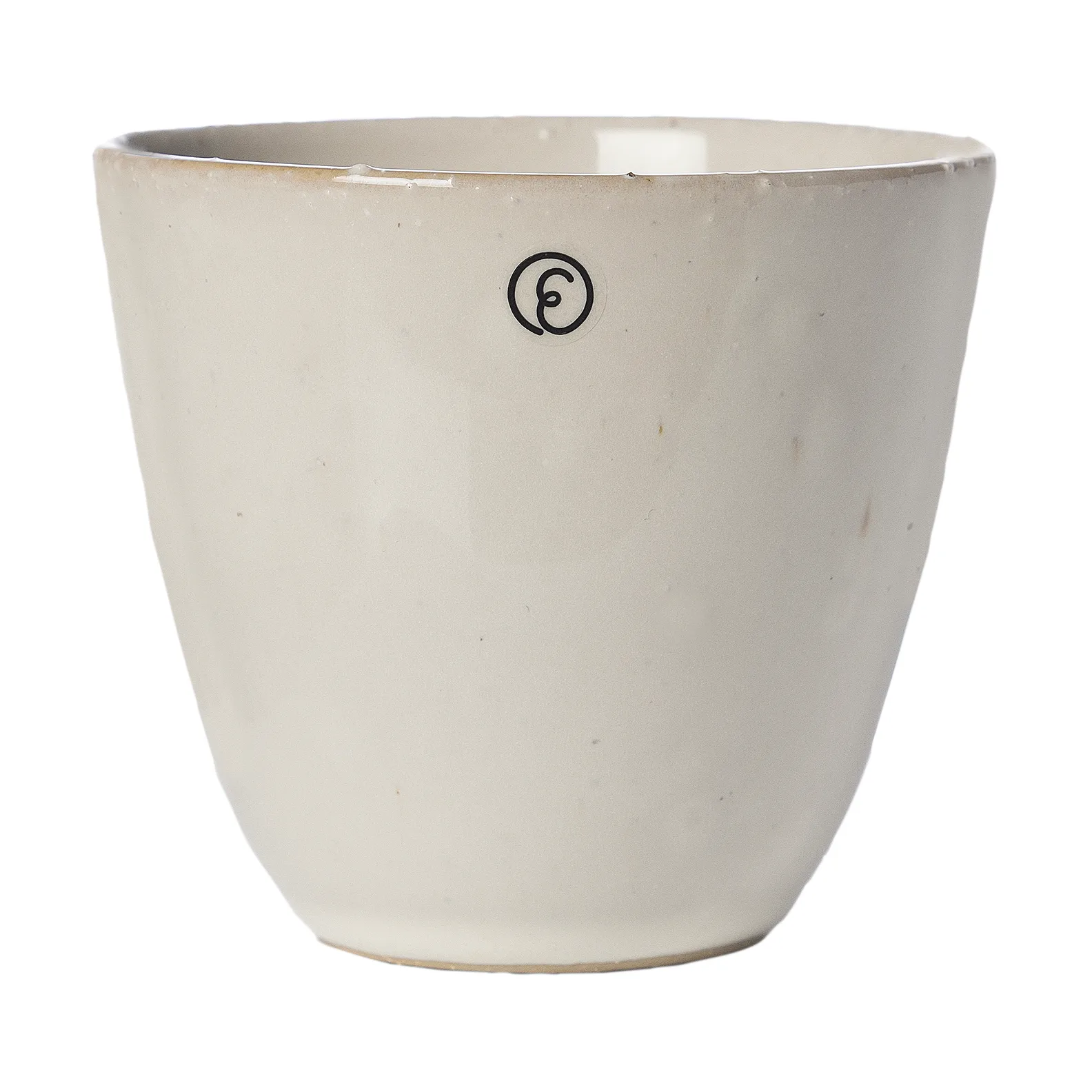 Mug sans anse Ernst 8 cm, Blanc naturel ERNST