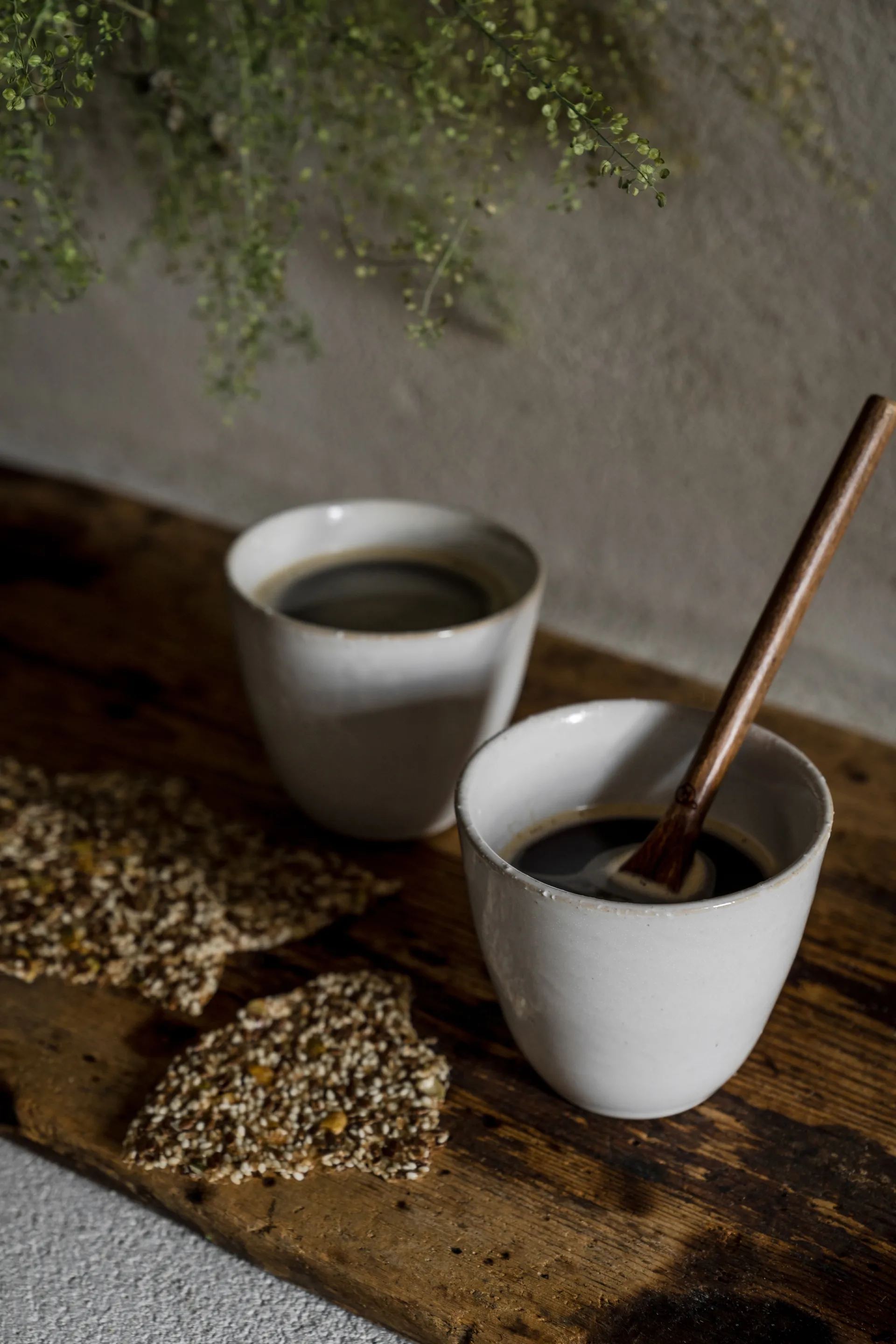 Mug sans anse Ernst 8 cm, Blanc naturel ERNST