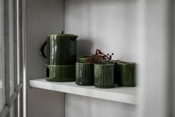 Mug sans anse Ernst striée 19 cl - Vert - ERNST