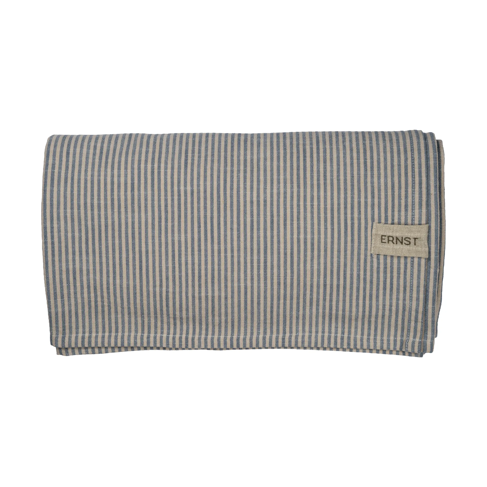 Nappe Ernst à fines rayures 145x300 cm, Bleu-blanc ERNST