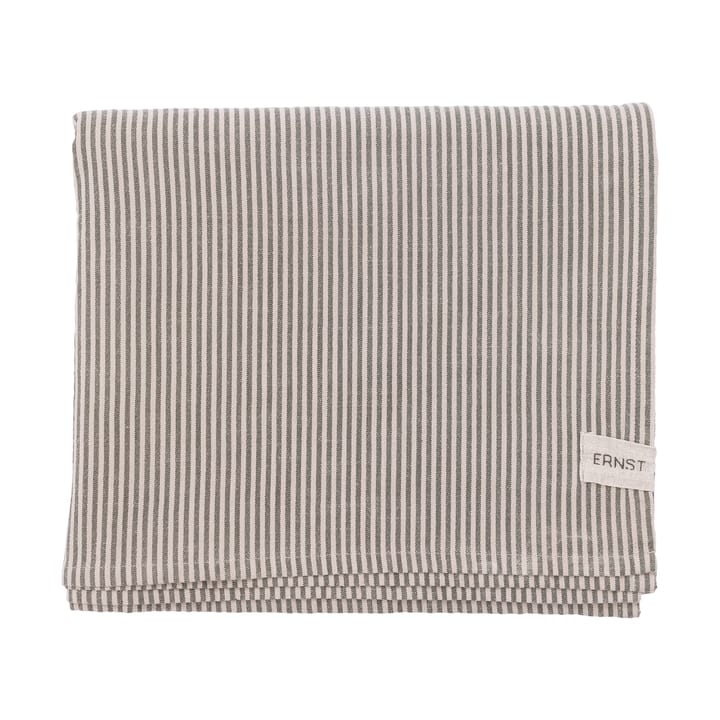 Nappe Ernst à fines rayures 145x300 cm - Vert–beige - ERNST