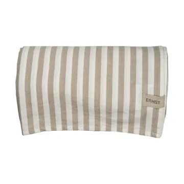 Nappe Ernst à rayures 145x300 cm - Beige-blanc - ERNST