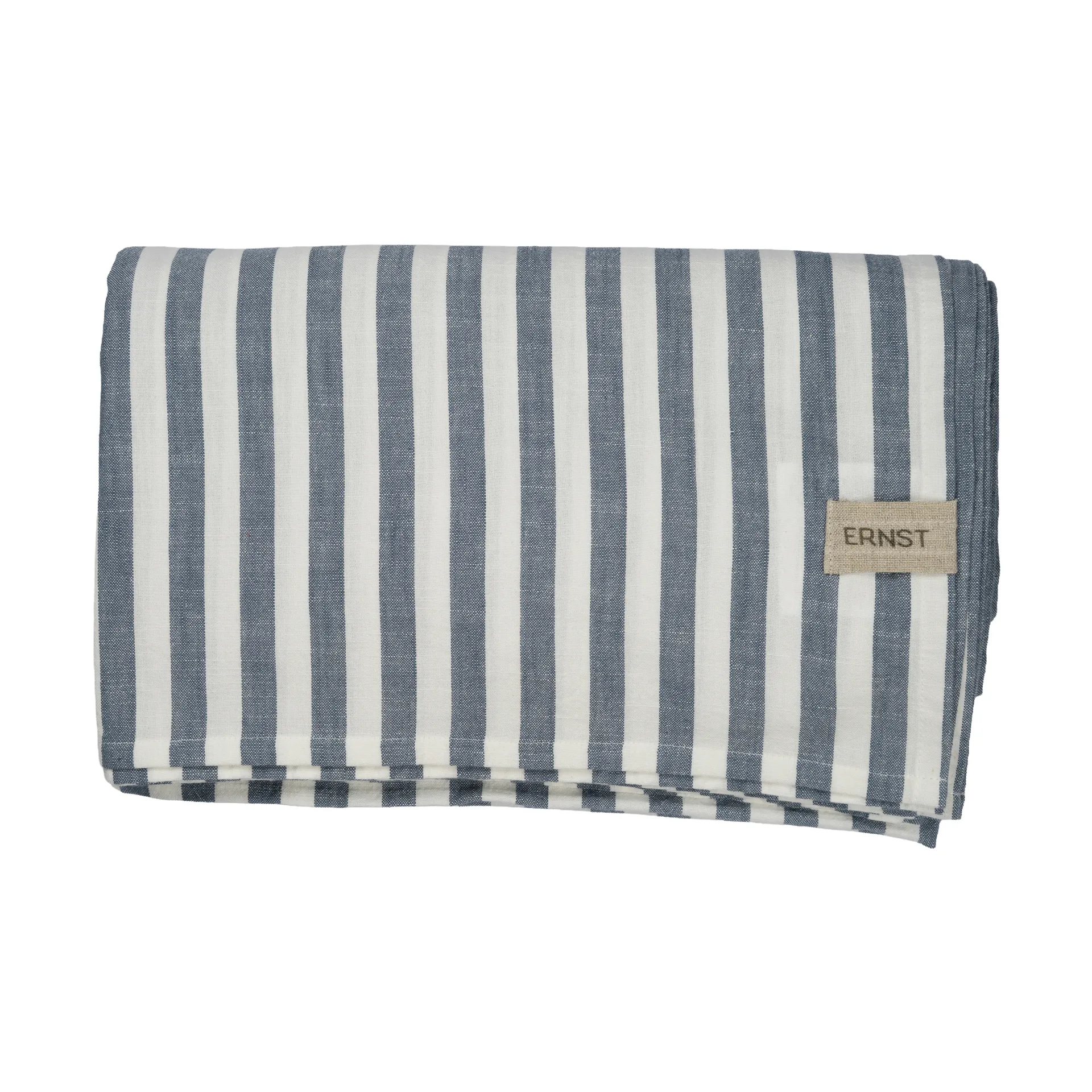 Nappe Ernst à rayures 145x300 cm, Bleu-blanc ERNST