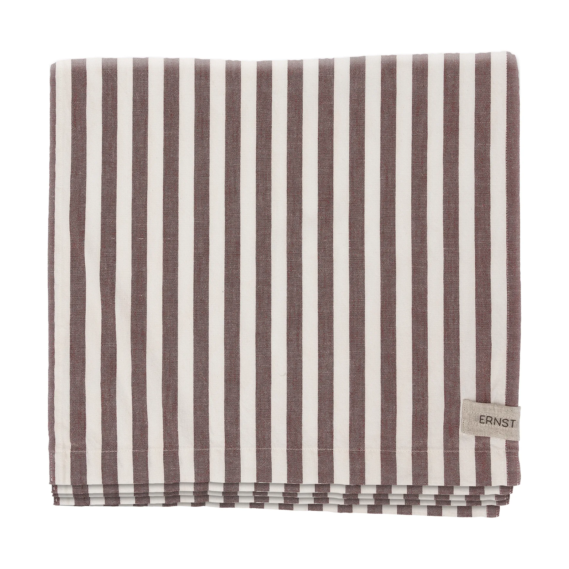 Nappe Ernst à rayures 145x300 cm, Rouge–blanc ERNST