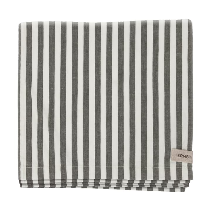 Nappe Ernst à rayures 145x300 cm - Vert–blanc - ERNST