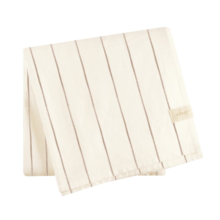 Nappe Ernst rayé 140 x 300cm - Nature-taupe - ERNST