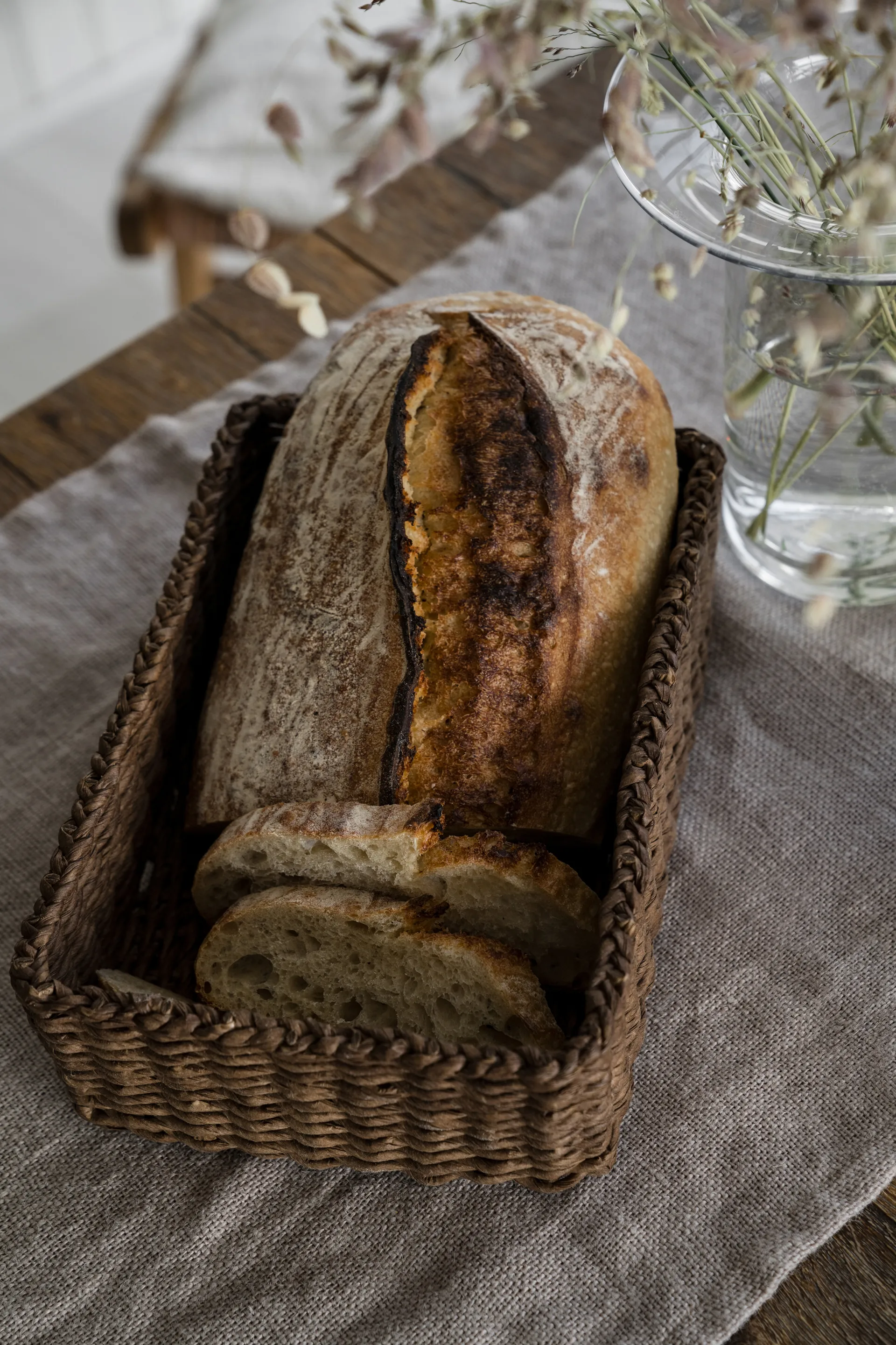 Panier Ernst 14x23 cm, Marron foncé ERNST