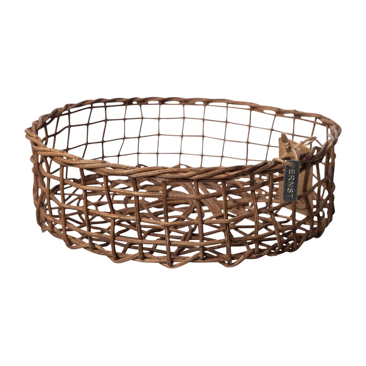 Panier Ernst bambou Lot de 4, Marron foncé ERNST