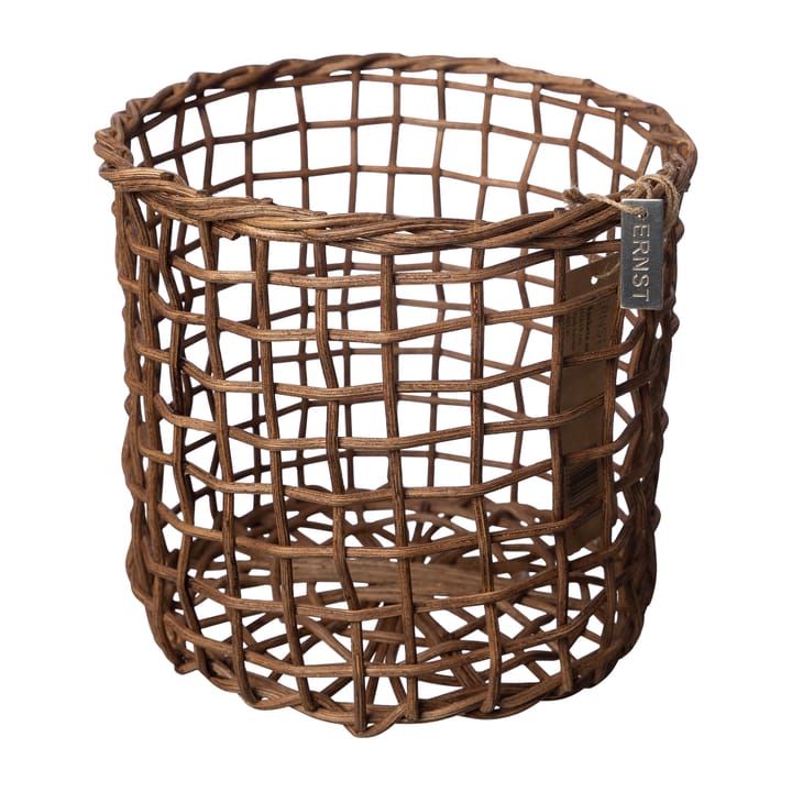 Panier Ernst bambou Lot de 4, Marron foncé ERNST