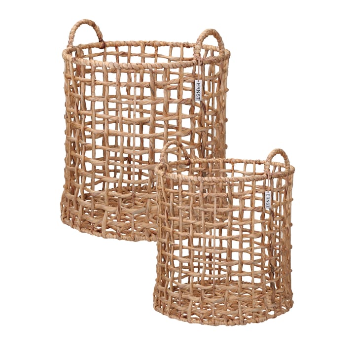Paniers tressés Ernst lot de 2, naturel ERNST