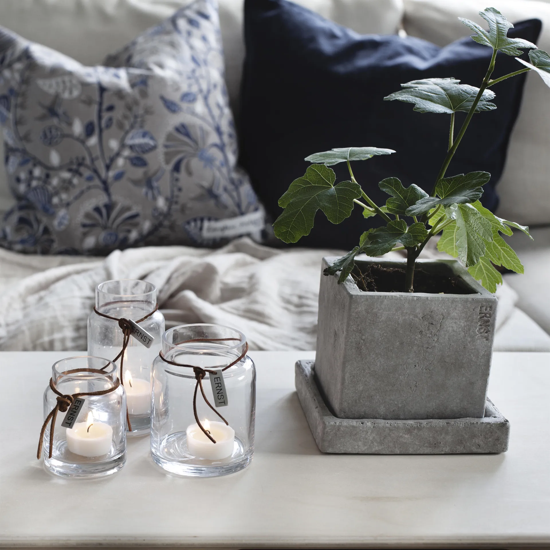 Photophore Ernst H12 cm Ø 5 cm, Transparent ERNST