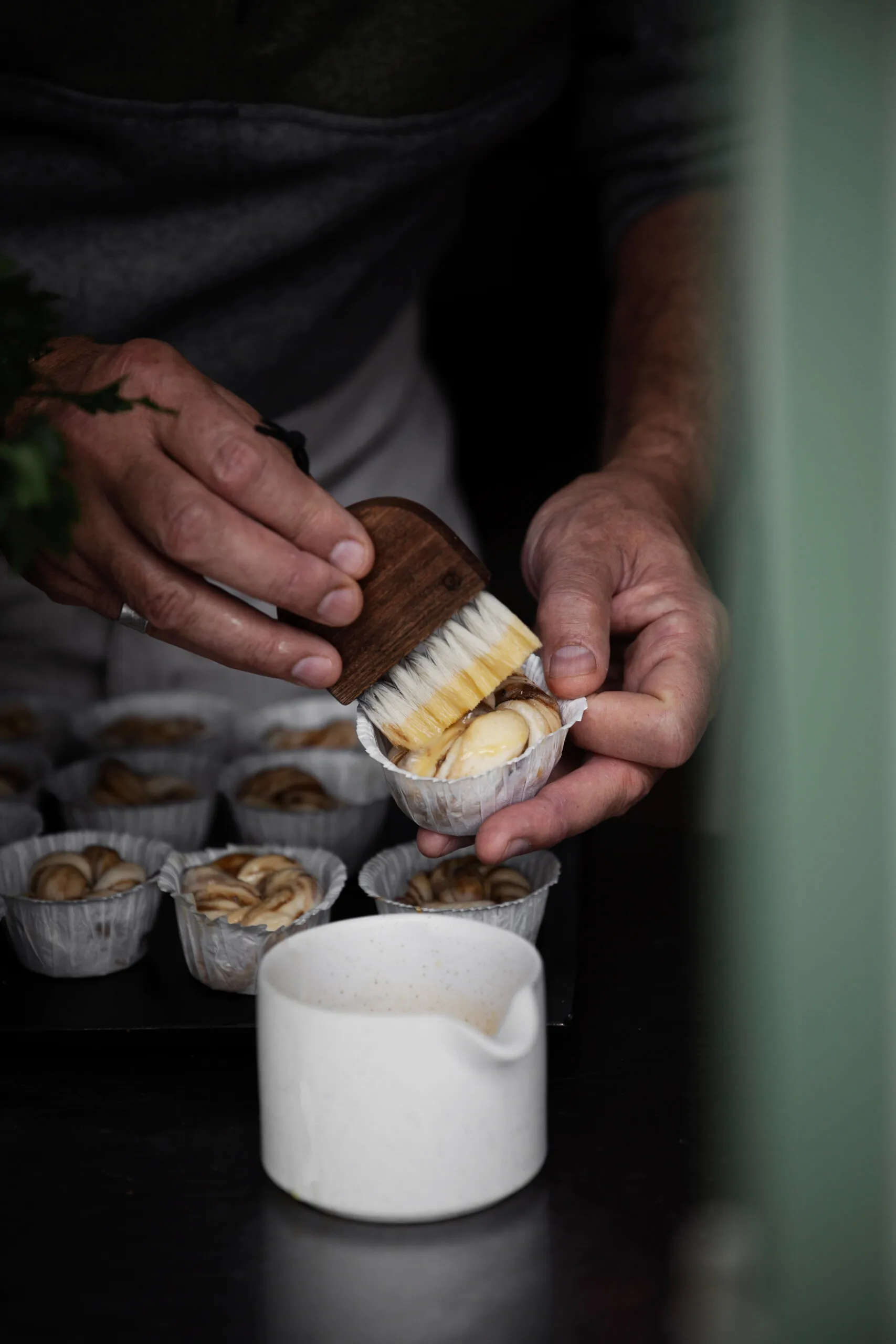 Pinceau à pain en bois Ernst, Marron ERNST
