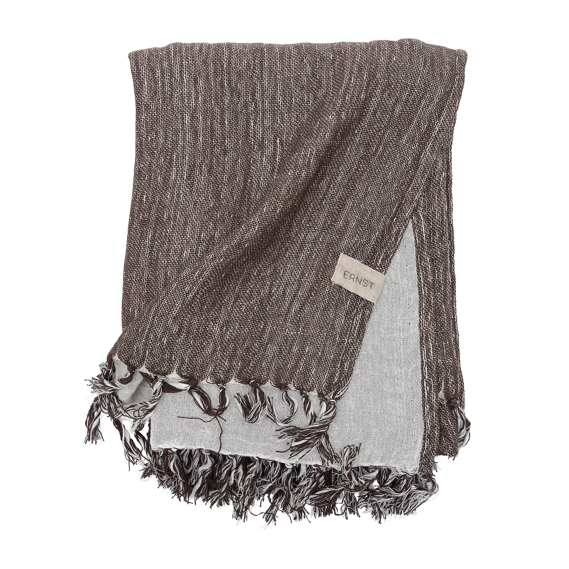 Plaid Ernst 130x170 cm, Marron ERNST