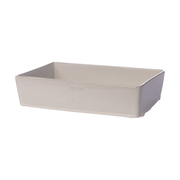 Plat à four Ernst 18x27 cm - Blanc naturel - ERNST