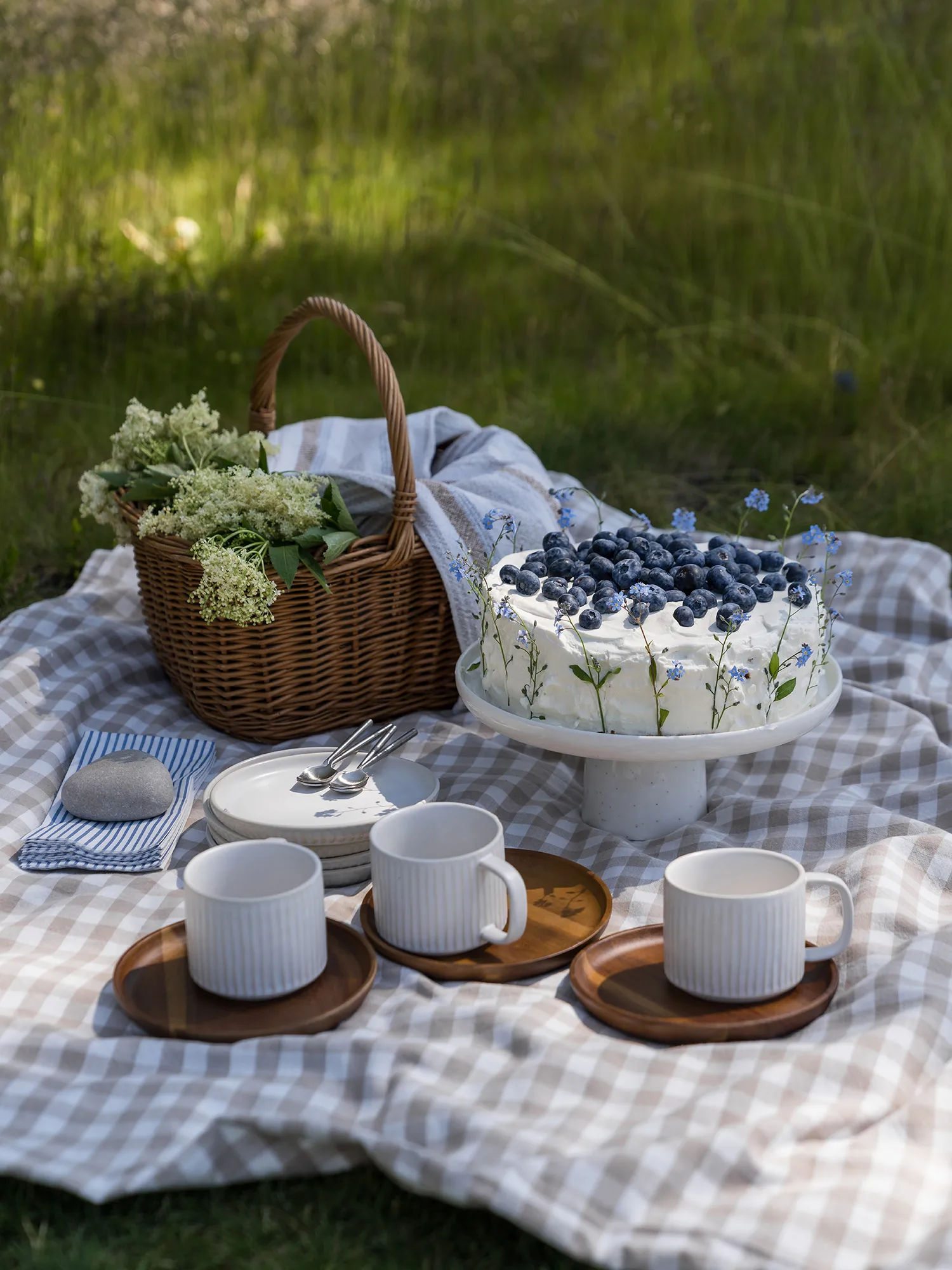Plat à gâteau Ernst Ø27 cm, Vanille ERNST