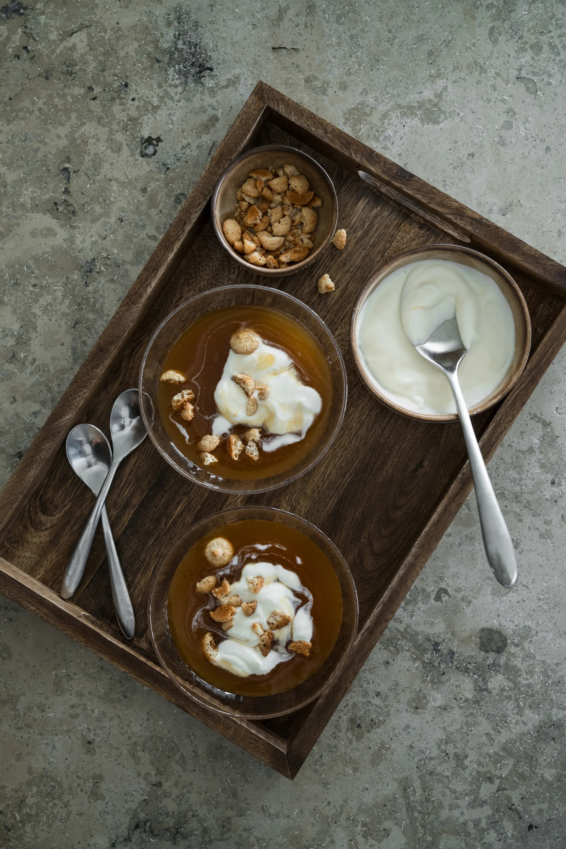 Plateau de service Ernst 25x36 cm, Marron foncé ERNST