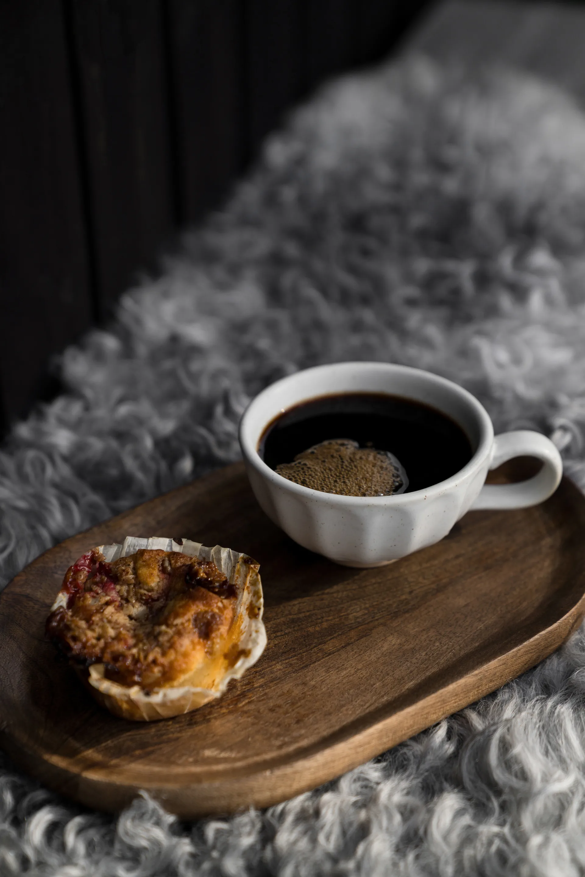 Plateau de service ovale Ernst 17x28 cm, Marron foncé ERNST