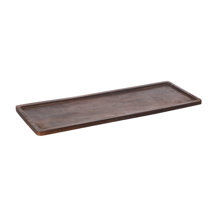 Plateau en bois Ernst 15x45 cm - Marron foncé - ERNST