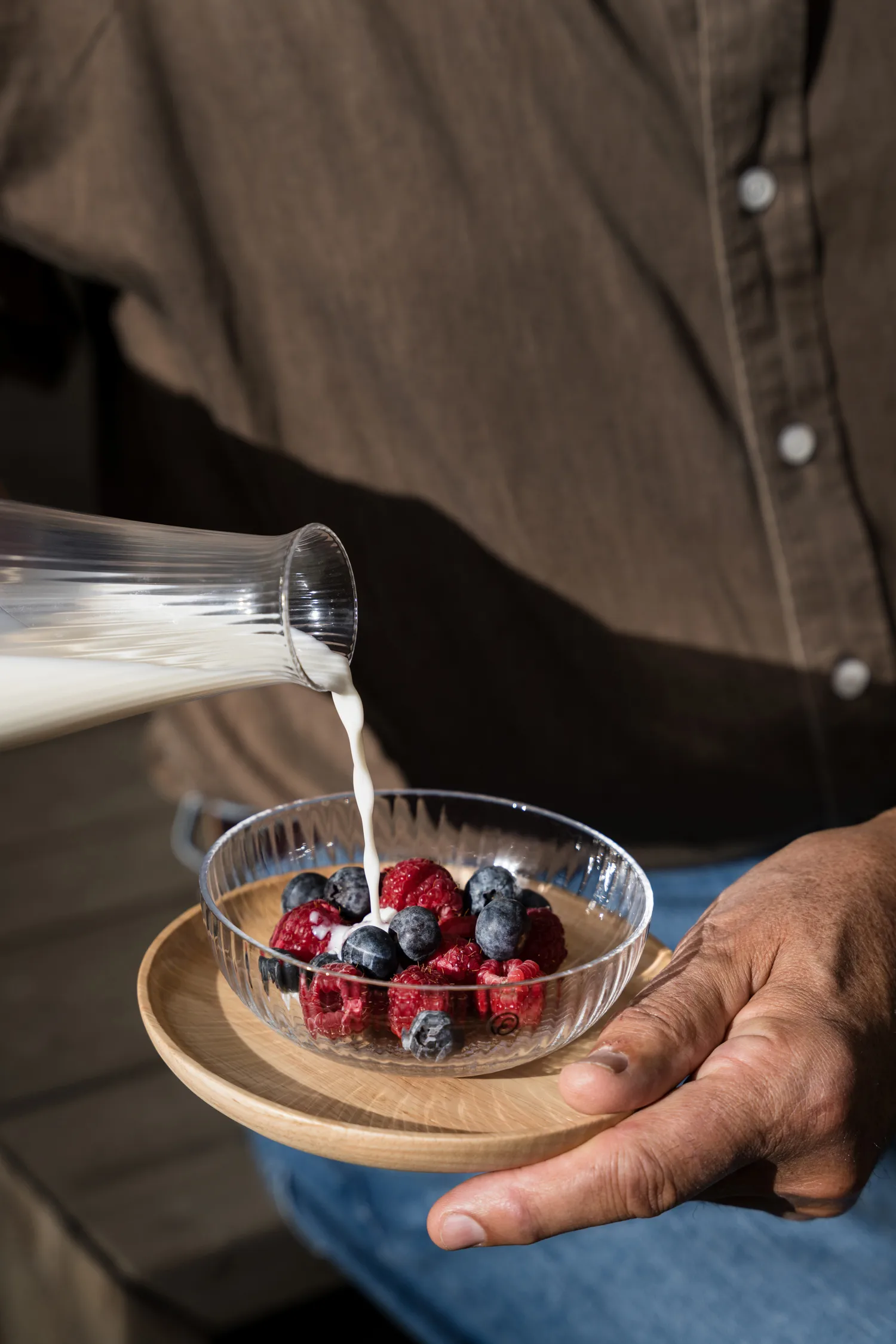 Plateau en bois Ernst, Hévéa, Ø16,5 cm ERNST