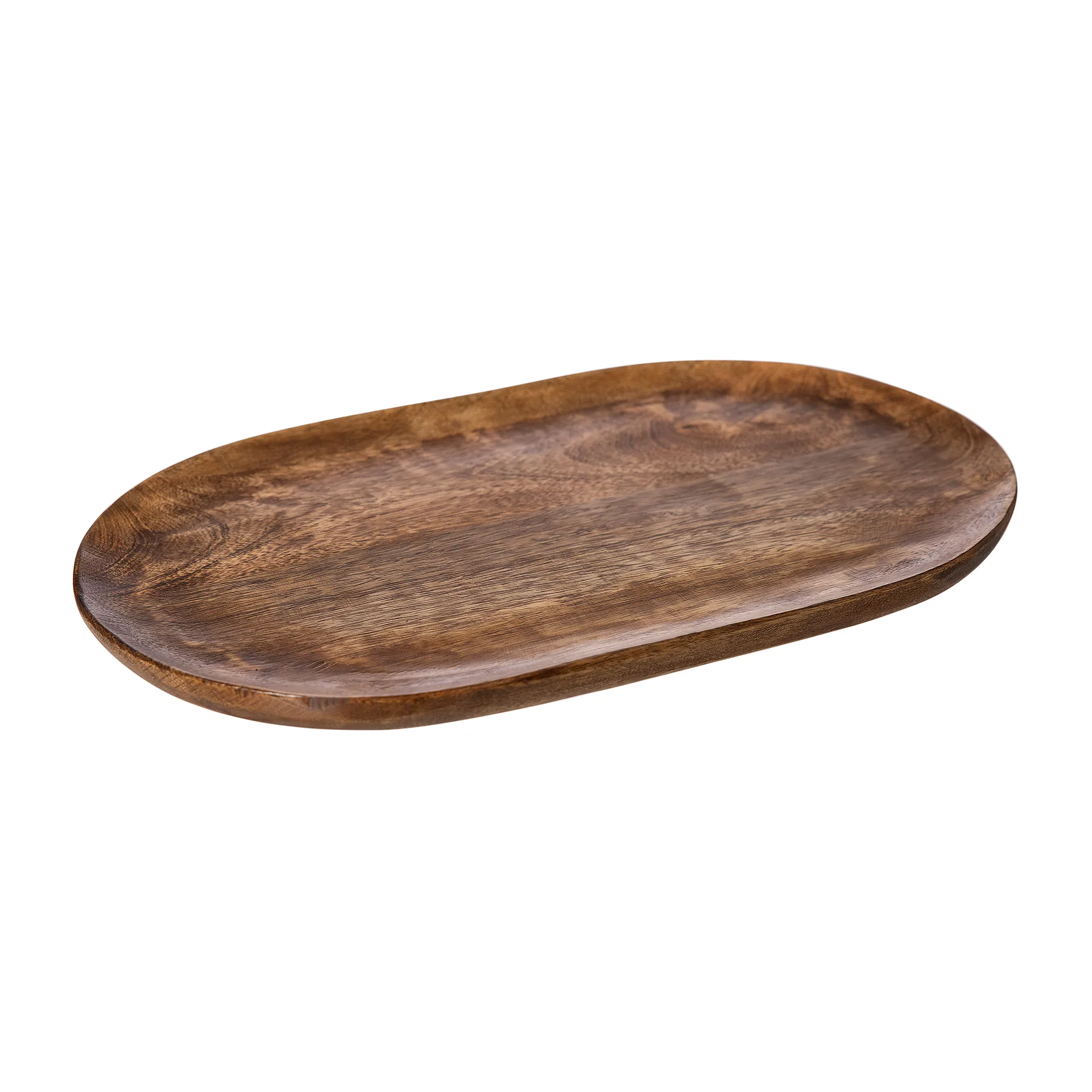 Plateau oval Ernst 25x40 cm, Marron ERNST