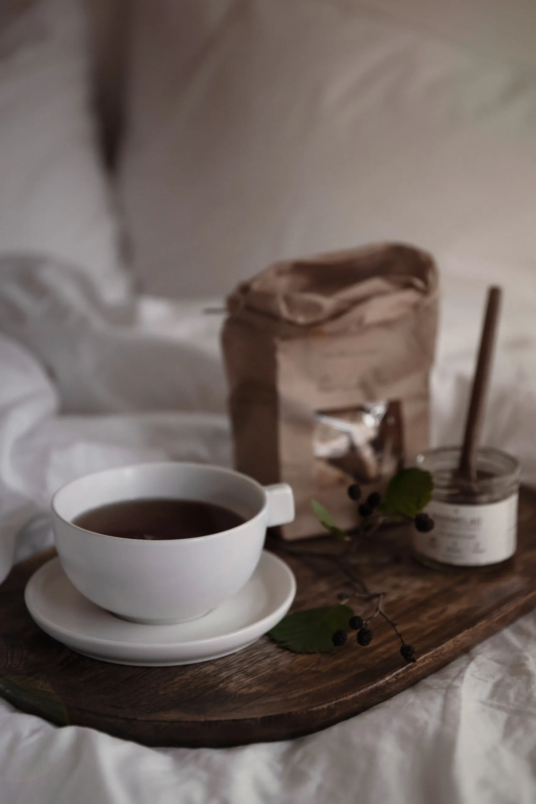 Plateau oval Ernst 25x40 cm, Marron ERNST