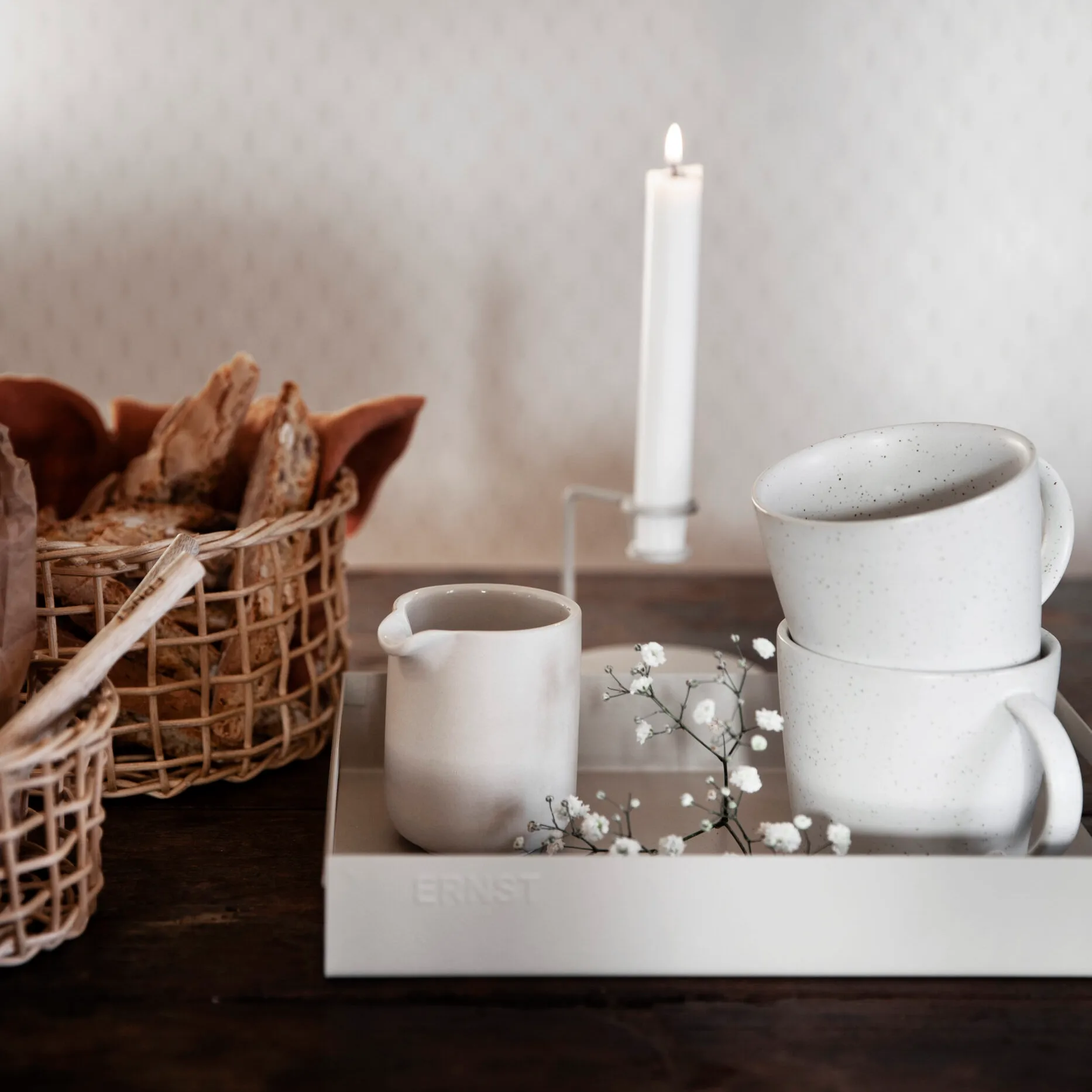 Pot à lait Ernst 9 cm, Blanc ERNST