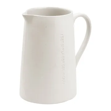 Pot à lait ERNST avec citation - Blanc - ERNST