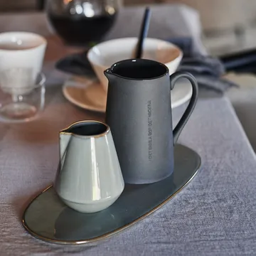 Pot à lait ERNST avec citation - Gris foncé - ERNST