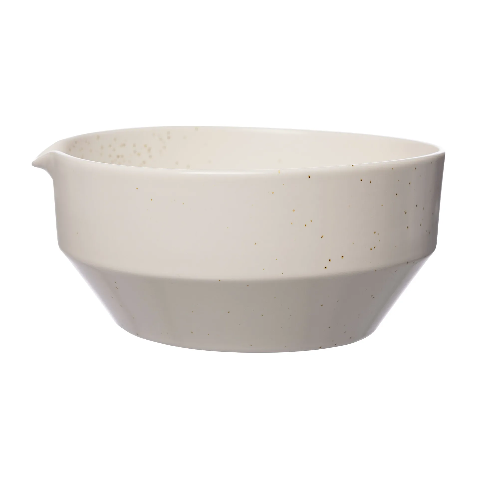 Pot avec bec verseur Ernst blanc nature, H11 cm Ø23 cm ERNST
