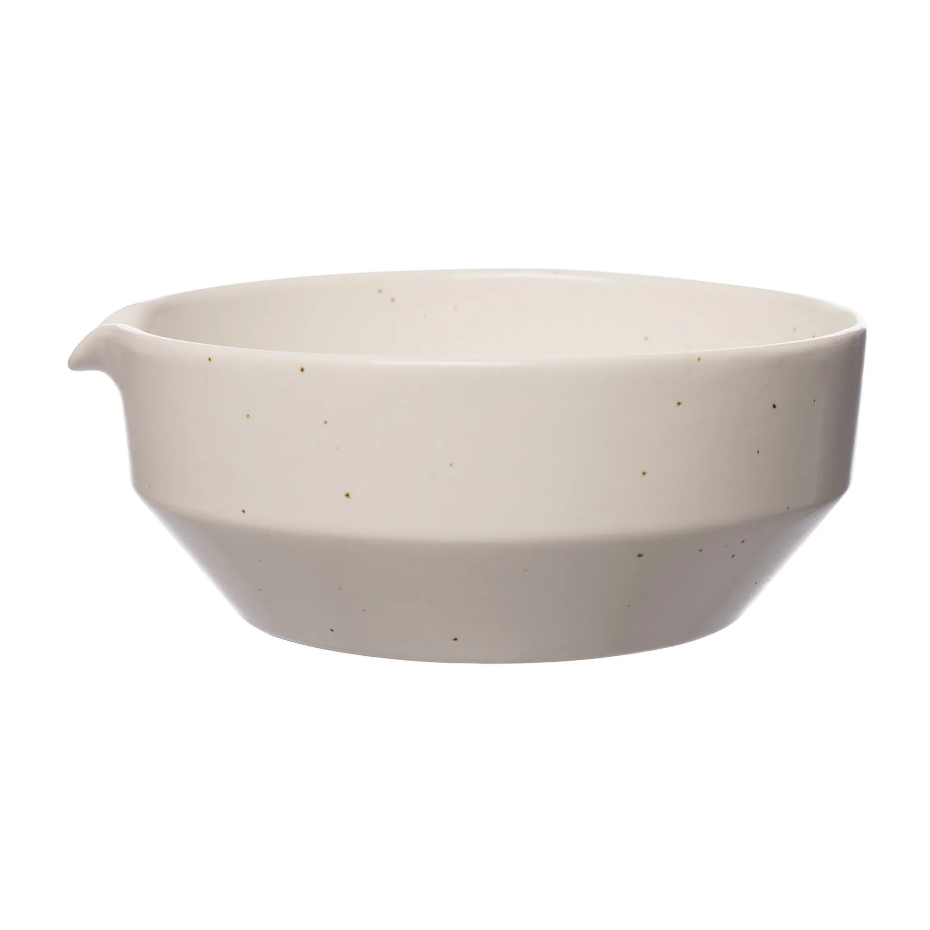 Pot avec bec verseur Ernst blanc nature, H7 cm Ø17 cm ERNST