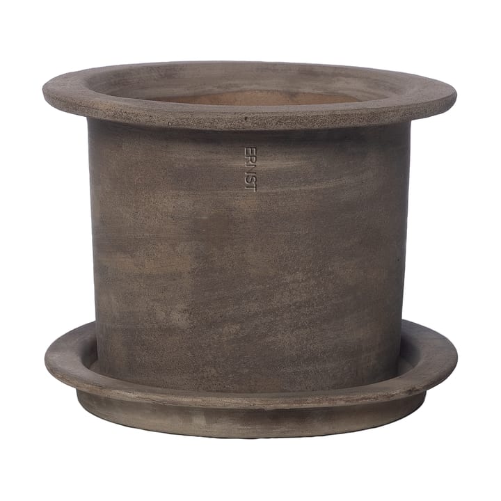 Pot en terracotta Ernst avec soucoupe - Ø18 cm - ERNST