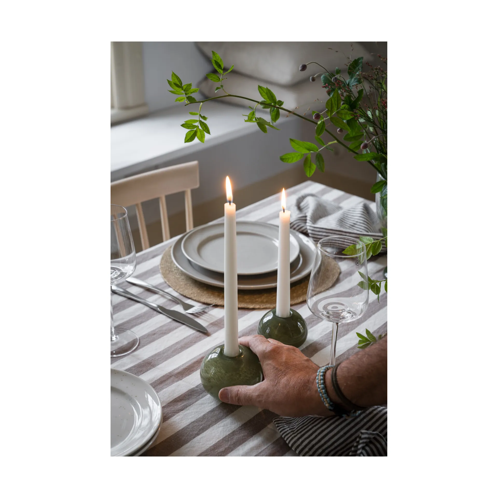 Set de table Ernst algues Ø33 cm, Nature ERNST